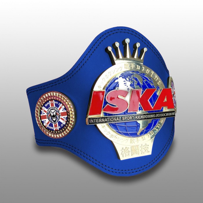 ISKA 2025 BRITISH OPEN CHAMPIONSHIP BELT 